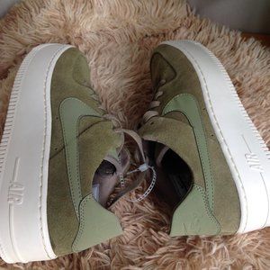 nike air force 1 sage low olive
